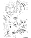 Схема №1 AWZ 8992 с изображением Обшивка для электросушки Whirlpool 481245212026