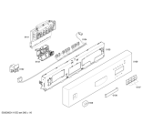 Схема №3 SHU42L06UC Bosch с изображением Панель управления для стиральной машины Bosch 00440798