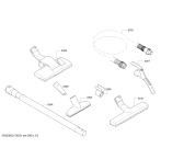 Схема №2 BSG81022 BOSCH ergomaxx professional 1000 с изображением Крышка для электропылесоса Bosch 00743520