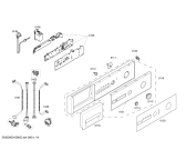 Схема №3 WFLI2060EE WFLI2060 с изображением Панель управления для стиральной машины Bosch 00442953