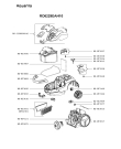 Схема №1 RO6229EA/410 с изображением Индуктор для пылесоса Rowenta RS-RT3937