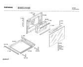 Схема №1 HB032578 с изображением Стеклянная полка для плиты (духовки) Siemens 00202762