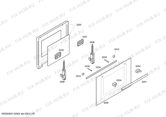 Схема №3 HEV100551 с изображением Ручка выбора программ для плиты (духовки) Bosch 00606922