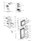 Схема №1 ARC 4190/AL с изображением Всякое для холодильника Whirlpool 481221538016
