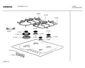 Схема №1 ER13650RK Siemens с изображением Рассекатель горелки для духового шкафа Siemens 00417655