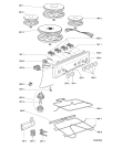 Схема №1 SN 2511 WS с изображением Тэн для духового шкафа Whirlpool 481925928756