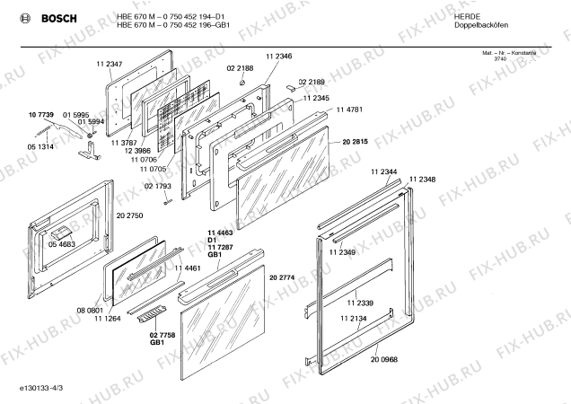 Схема №2 HEE6700 с изображением Микропереключатель Bosch 00028487