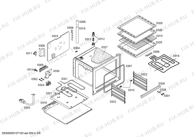 Схема №1 HL24428SC с изображением Ручка управления духовкой для плиты (духовки) Siemens 00416648