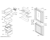 Схема №2 KK23V006NW с изображением Декоративная панель для холодильника Siemens 00700603