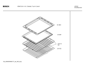 Схема №3 HBN6752 с изображением Панель управления для плиты (духовки) Bosch 00365386