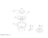 Схема №1 MR008B1GB с изображением Диск для блендера (миксера) Siemens 00751586
