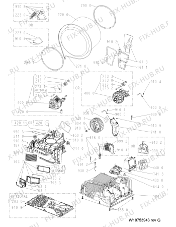 Схема №1 KTHW2 10855 с изображением Обшивка для стиралки Whirlpool 481010887558