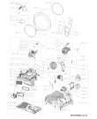 Схема №1 TRPC 84521 с изображением Обшивка для стиралки Whirlpool 481011050093