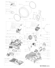 Схема №1 WRE 7302 с изображением Изоляция для стиральной машины Whirlpool 481010636551