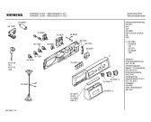 Схема №3 WM21050RK SIWAMAT 2105 с изображением Панель управления для стиральной машины Siemens 00350371