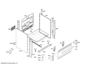 Схема №4 HLN653250B с изображением Стеклокерамика для плиты (духовки) Bosch 00681094