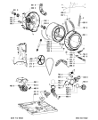 Схема №1 WA 87900-CH с изображением Обшивка для стиралки Whirlpool 481245213866