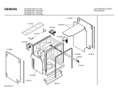 Схема №2 SL54430 с изображением Вкладыш в панель для электропосудомоечной машины Siemens 00299751
