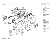 Схема №2 SGI6615GB Logixxautooption с изображением Передняя панель для электропосудомоечной машины Bosch 00361272