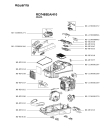 Схема №2 RO7485EA/410 с изображением Крышечка для мини-пылесоса Rowenta RS-2230001271
