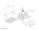 Схема №4 HSK55I33SE COCINA PRO7400 IX CHILE L76 с изображением Панель для электропечи Bosch 11013028