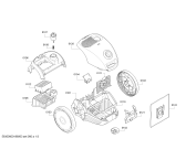 Схема №2 BGL2B130 GL-20 с изображением Крышка для пылесоса Bosch 11007716