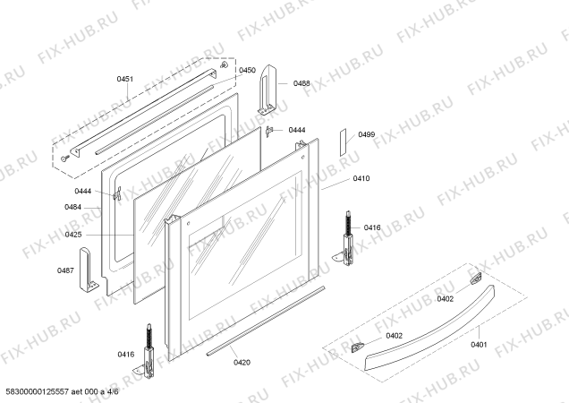 Схема №3 3HT660XP с изображением Панель управления для духового шкафа Bosch 00666372
