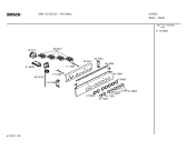 Схема №2 HSN732ESC с изображением Панель управления для плиты (духовки) Bosch 00431982