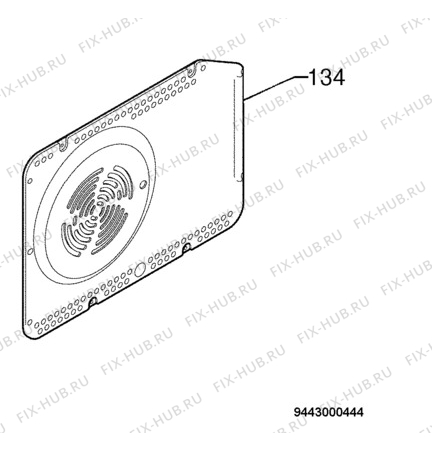 Взрыв-схема плиты (духовки) Ikea FOV9 301-562-12 - Схема узла Kit 269