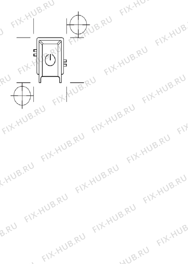 Большое фото - Клавиша для стиралки Indesit C00538342 в гипермаркете Fix-Hub