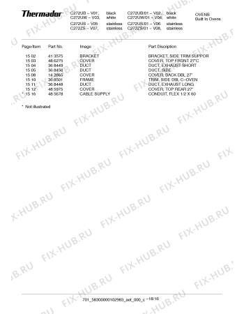 Схема №9 CM301BB с изображением Изоляция для электропечи Bosch 00368273
