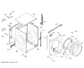 Схема №1 WM14W5O9DN с изображением Вставка для стиралки Siemens 11005096