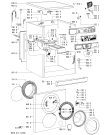 Схема №1 AWM 6145 с изображением Обшивка для стиральной машины Whirlpool 481245215661