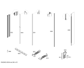 Схема №1 T30IR70FSS с изображением Поднос для холодильника Bosch 00449072