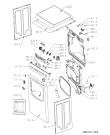 Схема №2 TRAS 6120 с изображением Обшивка для сушилки Whirlpool 481245210974