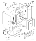 Схема №3 F64470I-D с изображением Панель для посудомоечной машины Aeg 1527698102