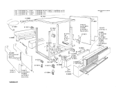Схема №1 0730200558 E700U с изображением Панель для посудомоечной машины Bosch 00123371