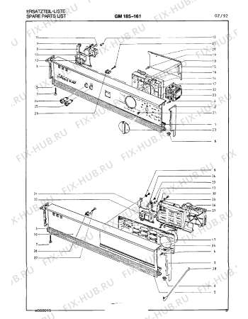 Схема №11 GM185160 с изображением Тепловой предохранитель для электропосудомоечной машины Bosch 00098879