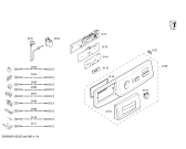 Схема №3 WM12E260IL с изображением Панель управления для стиралки Siemens 00668756