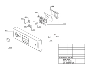 Схема №1 DSS 1311 XP (7652343955) с изображением Панель для посудомойки Beko 1714093000