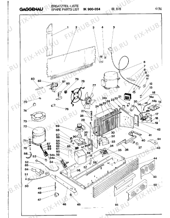 Схема №12 IK900054 с изображением Сопротивление для холодильника Bosch 00323369