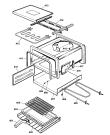 Схема №2 X252EW (F032810) с изображением Обшивка для духового шкафа Indesit C00228777