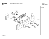 Схема №1 B1541A1 MEGA4547A с изображением Панель управления для плиты (духовки) Bosch 00365112