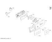 Схема №3 WS12G160BY, iQ300 с изображением Панель управления для стиральной машины Siemens 11017278