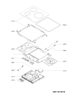 Схема №1 ACM 460/NE с изображением Поверхность Whirlpool 481010625179