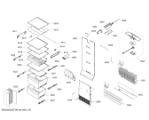 Схема №2 RS295355, Gaggenau с изображением Выдвижной ящик для холодильной камеры Bosch 11025170