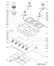 Схема №1 AKT 780/IXL/03 с изображением Конфорка для электропечи Whirlpool 481060272651