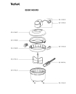 Схема №1 IG500140/6R0 с изображением Микродвигатель для электромороженицы Tefal SS-193813