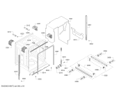 Схема №4 SHX68R55UC SuperSilence 44 dBA с изображением Регулировочный узел для посудомоечной машины Bosch 00706023