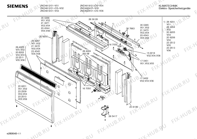 Схема №1 2ND4824-OS с изображением Температурный ограничитель для холодильника Bosch 00170452